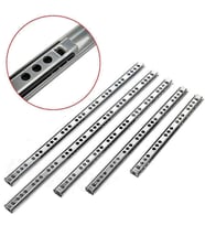 Aletçantam 17mm Teleskopik İnce Çekmece Rayı - 40cm (2 parça set)
