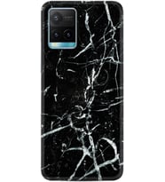 Vivo Y11S Y21S Y20 Y20S Y70 Kılıf Desemli Silikon Black Marble 3 1382