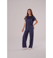 Kadın Meadow Modal Çimalı T-shirt-Pantolon Takım