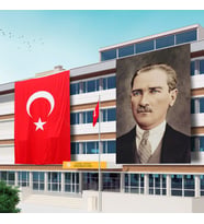 300x450 Atatürk Posteri ve Türk Bayrağı Raşel Kumaş-3