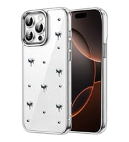 Newface Apple iPhone 14 Pro Max Fiyonk Desenli Kapak - Desen 1
