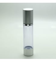 BOŞ KREM VE LOSYON ŞİŞESİ 50 ML (2 ADET) BOŞ  AİRLESS ŞİŞE (Şeffaf)