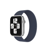 Uray store Apple Watch 38mm Ayarlı Solo Silikon Kordon - Lacivert