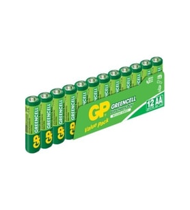 Gp Greencel R6 Aa Boy Çinko Kalem Pil 12'li Paket Gp15g-vs12