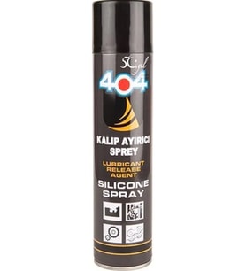 404 Silikonlu Kalıp Ayırıcı ve Yağlayıcı Sprey 400ml