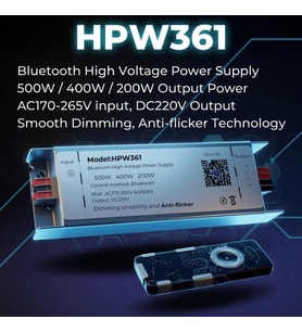 220 Volt 400 Watt Modül Neon ve Şerit Led Bluetooth ve RF Kumandalı HPW361 Dimmer