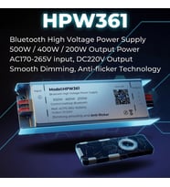 220 Volt 400 Watt Modül Neon ve Şerit Led Bluetooth ve RF Kumandalı HPW361 Dimmer