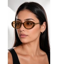Premium Lüks Tasarım Oval Güneş Gözlüğü