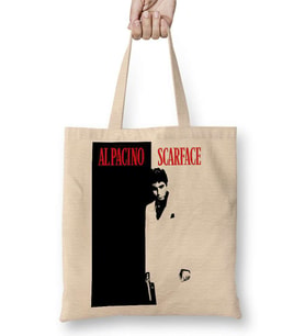Scarface The World is Yours Bez Çanta Uzun Saplı