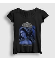 Presmono Kadın Siyah Arrow In Heart Aosoth T-Shirt 541588tt