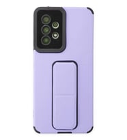 Newface Samsung Galaxy A53 5G Kılıf Mega Standlı Silikon - Lila