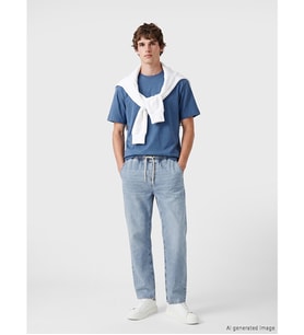 LCW Jeans İndigo Baggy Fit Erkek Jean Pantolon