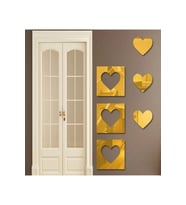KALPÇERÇEVE MODEL 3x25cm 3x15 cm 6 parça Gold Renk