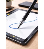 Note 15 Uyumlu Dokunmatik Stylus Kalem Disk Uçlu Hassas Tablet Telefon Çizim Kalemi