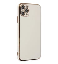 Newface Apple iPhone 11 Pro Max Kılıf Volet Silikon - Beyaz