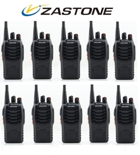 Zastone ZT-V68 10'lu El Telsizi Siyah