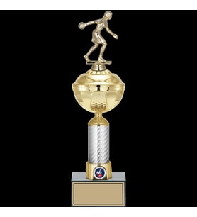 ODAK KUPA - Figürlü Kupalar - Bowling Kadın Figürlü Kupalar FG-057 C - 40 cm