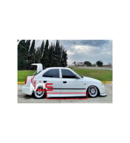 HYUNDAİ ACCENT ADMİRE AERO MARŞPİYEL SAĞ SOL TAKIM FİBERGLASS BOYASIZ