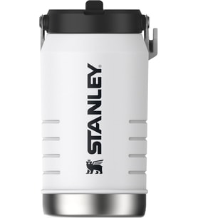 Stanley Iceflow Flip Straw 2.0 Pipetli Termos Su Şişesi 1.9 Litre - Chalk Paslanmaz Çelik