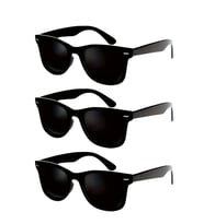 Vos Versa Siyah Unisex 3lü Güneş Gözlüğü VVG011003