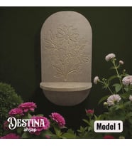 Destina Ahşap Boyanabilir Duvar Rafı