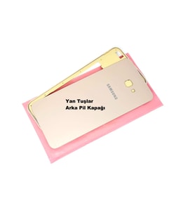 Samsung Galaxy J4 Plus Kasa Arka Pil Batarya Kapağı GOLD