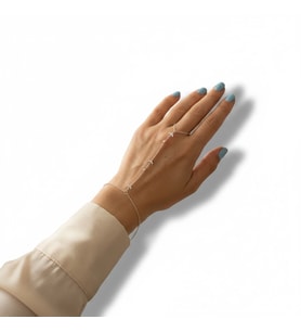 Çelik Melek Figürlü Şahmeran Bileklik Gümüş Renk