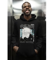 Gojo Satoru Jujutsu Kaisen Baskılı Unisex Oversize Anime Karakter Hoodie