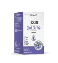 Orzax Çörek Otu Yağı 1000mg 60 Kapsül