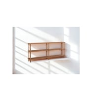 Dublin Zenith Kitaplık Natural (180x35x75 cm)