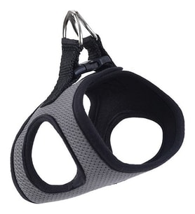 Actirex Dokuma Kumaş Neon Köpek Göğüs Tasması Gri M Boyun32-23cm / Göğüs44-48cm Köpeklere