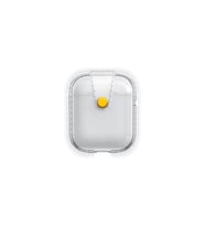 Apple Airpods Uyumlu Zore Airbag 33 Darbelere Karşı Dayanıklı Magnetik Kılıf (Şeffaf)