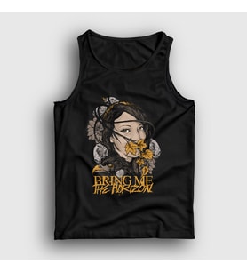 Presmono Unisex Siyah Leaf Bring Me The Horizon Atlet 20999tt