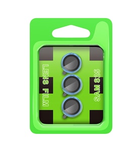 Uray store Samsung Galaxy S25 Raze Metal Kamera Lens - Mavi