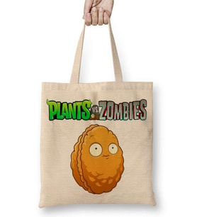 Wall Nut Plants ve Zombies Bez Çanta Uzun Saplı