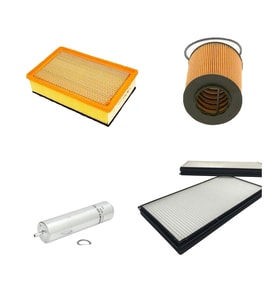 Filtre Bakım Seti BMW 7 SERİSİ 740 Dizel 2002-2005 Hava + Yağ F + Yakıt F. + Polen Sardes