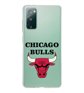 Samsung Galaxy S20 FE Kapak Chicago Bulls Tasarımlı Şeffaf Silikon Kılıf