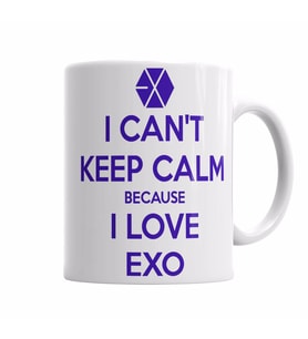 EXO I CAN'T KEEP CALM   Kupa Bardak Porselen