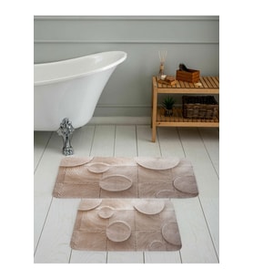 Eliana Home Baskılı 2'li Banyo Paspas Takımı RVG5119