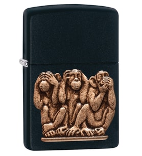 Zippo Çakmak 218 Three Monkeys 29409-000004
