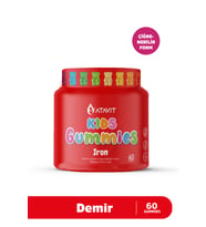 Atavit Gummies Demir (Iron) KIDS 60 Çiğnenebilir Form