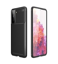 Samsung Galaxy S21 Kılıf Esnek Soft Karbon Tasarım Legion Serisi (Siyah)