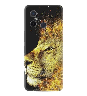 Xiaomi Redmi 12C Kılıf Resimli Desenli Baskılı Silikon Leon 1323