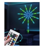 Modüler RGB LED Duvar Işığı – Kumandalı, Uygulama Kontrollü ve Müzik Senkronizasyonlu