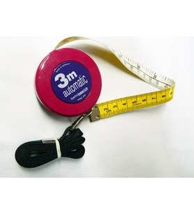3 Metre Otomatik Boyuna Asmalı Mezura