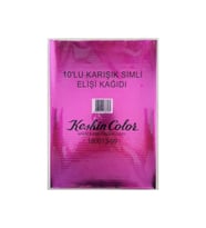 Keskin Color A4 10'Lu Karışık Renk Simli El İşi Kağıdı 180013-99
