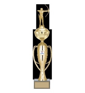 ODAK KUPA - Figürlü Kupalar - Okçu Figürlü Kupalar FG-071 B - 50 cm