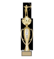 ODAK KUPA - Figürlü Kupalar - Okçu Figürlü Kupalar FG-071 B - 50 cm