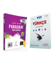 Limit Yayınları TYT Türkçe ve Karekök Yayınları Paragraf Soru Bankası Seti 2 Kitap