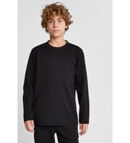Çocuk Uzun Kol T-Shirt 25S-3261-25N (Siyah)